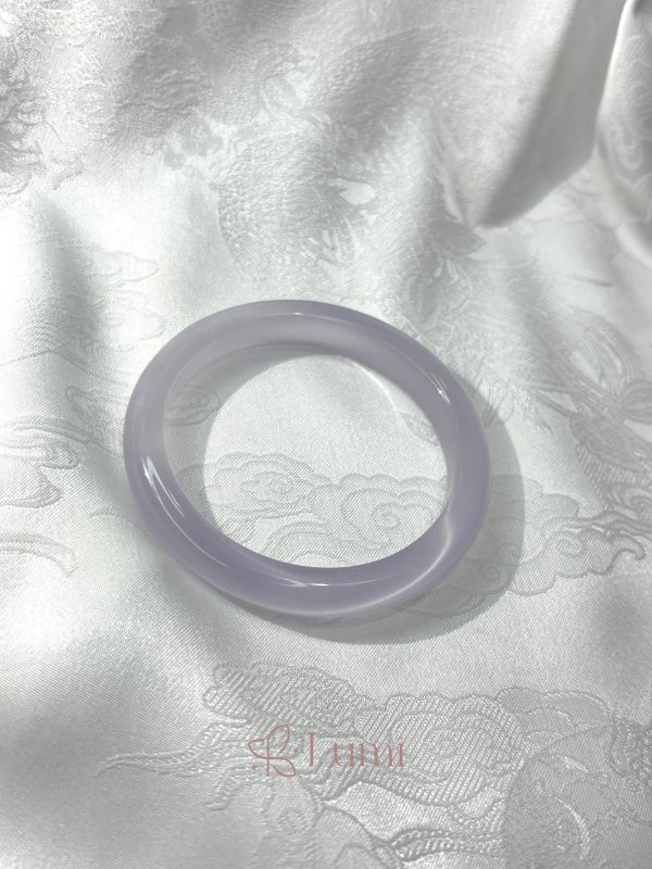 Vòng Đá Mắt Mèo Tím Violet - Hình ảnh 2