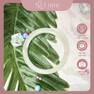 Vòng Đá Mắt Mèo Trắng Sữa - Lumi