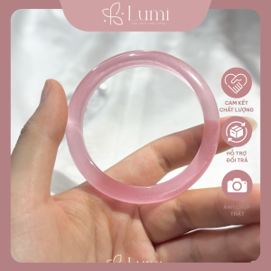 Vòng Đá Mắt Mèo Hồng Đậm - Lumi