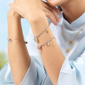con gái nên đeo vòng bạc nào